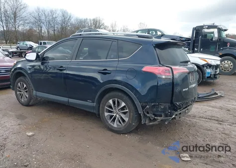 2018 Toyota Rav4 Hybrid Xle z USA, uszkodzony, nr VIN JTMRJREV4JD255841